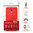 Flexi Slim Carbon Fibre Case for Oppo R17 - Brushed Red